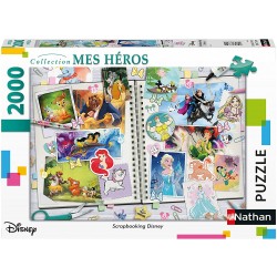 Nathan - Puzzle 2000 pièces - Scrapbooking Disney