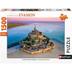 Nathan - Puzzle 1500 pièces - Le Mont-Saint-Michel