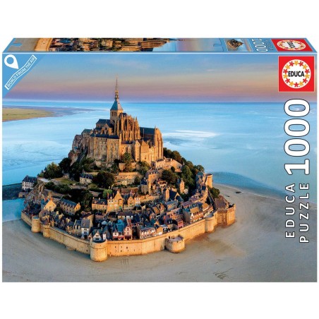 Educa - Puzzle 1000 pièces - Mont Saint Michel