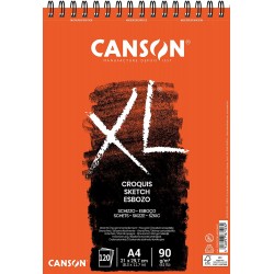 Canson - Beaux arts - Bloc XL de papier croquis - 120 feuilles - A4 - 90 g/m2