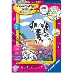 Ravensburger - Numéro d'art - 13x18cm - Bébé dalmatien