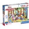 Clementoni - Puzzle 30 pièces - Disney Mickey
