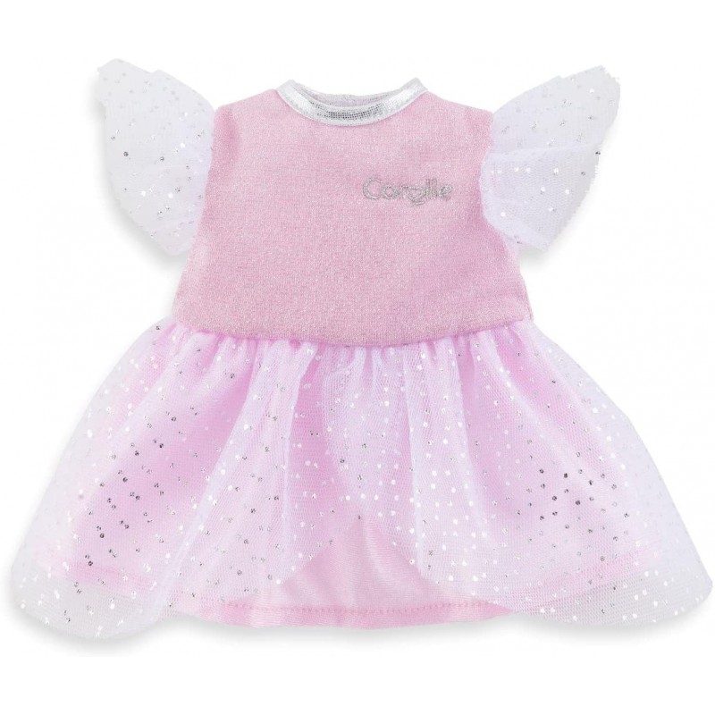 Corolle - Vêtement de poupée - Robe à paillettes - 36 cm