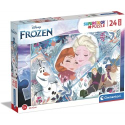 Clementoni - Puzzle 24 pièces - Disney - La Reine des Neiges