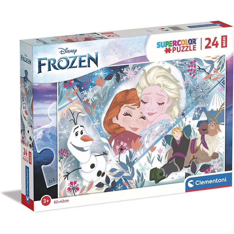 Clementoni - Puzzle 24 pièces - Disney - La Reine des Neiges