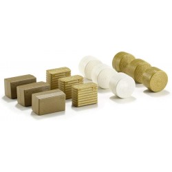 Siku - 2463 - Véhicule miniature - Set balles de foin