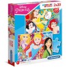 Clementoni - Puzzle 2x20 pièces - Disney Princesses
