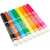 Crayola - Pochette de 8 feutres à colorier effaçables