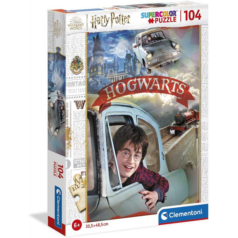 Clementoni - Puzzle 104 pièces - Harry Potter