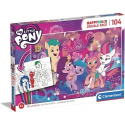 Clementoni - Puzzle 104 pièces - My Little Pony