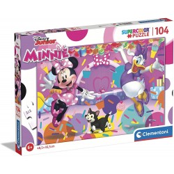 Clementoni - Puzzle 104 pièces - Disney Minnie
