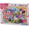 Clementoni - Puzzle 104 pièces - Disney Minnie happy
