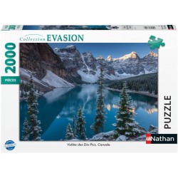 Nathan - Puzzle 2000 pièces - Vallée des Dix Pics, Canada