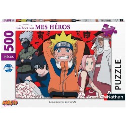 Nathan - Puzzle 500 pièces - Les aventures de Naruto