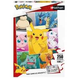 Nathan - Puzzle 250 pièces - Types de Pokémon