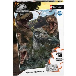 Nathan - Puzzle 150 pièces - Les dinosaures de Jurassic World - Jurassic World 3