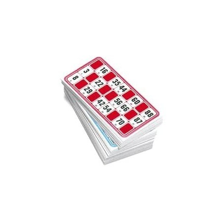 JeuJura - 8989 - 96 cartes carton de loto