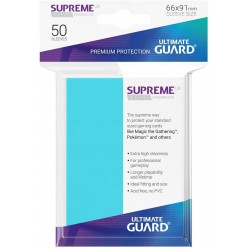Ultimate Guard - Blister de 50 sleeves Supreme UX taille standard - Aiguemarine mat