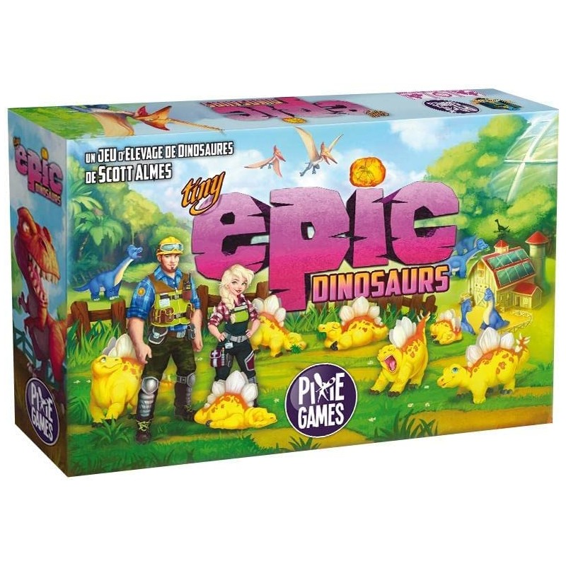 Gamelyn Games - Jeux de société - Tiny Epic Dinosaurs