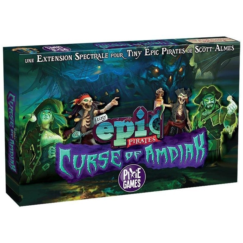 Pixie Games - Jeux de société - Tiny Epic Pirates - Extension La malédiction d'Amdiak