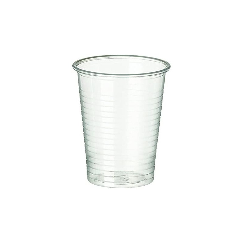 Article de fête - Sachet de 100 gobelets en plastique transparents - 20 cl