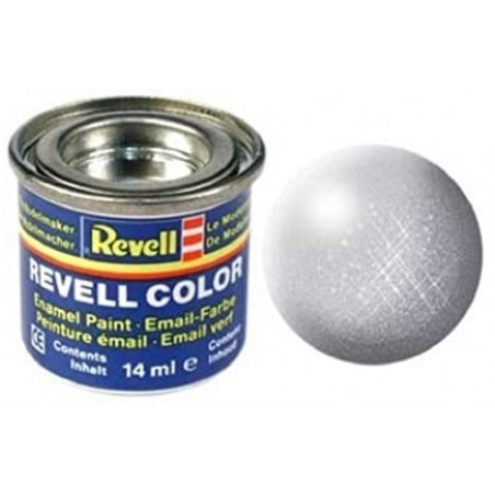Revell - R90 - Peinture email - Argent métallique