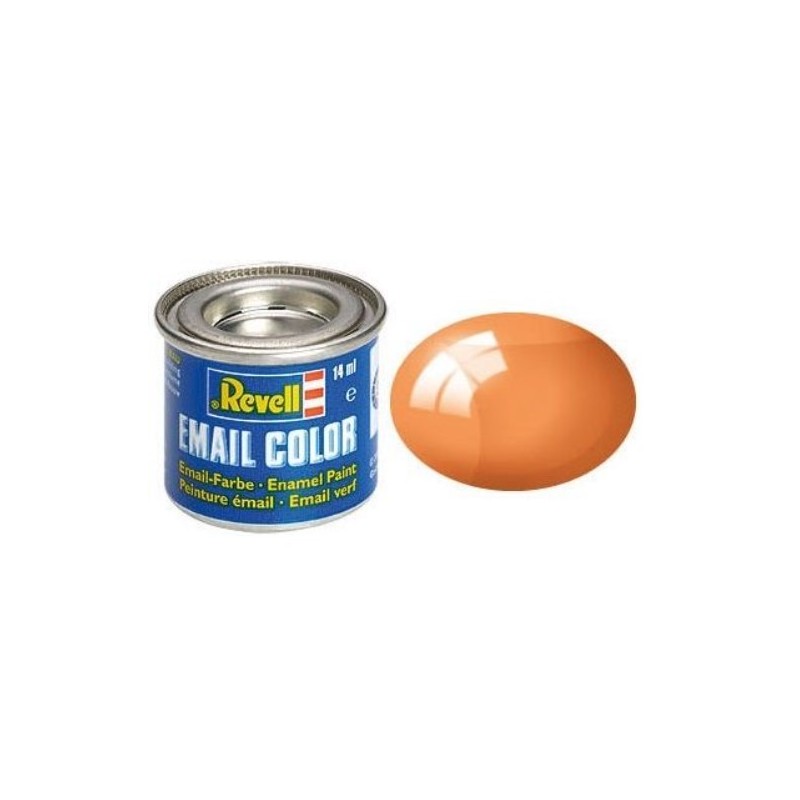 Revell - R730 - Peinture email - Orange transparent