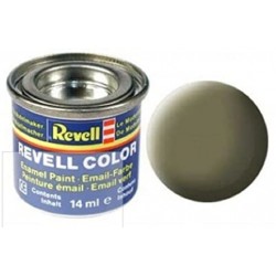 Revell - R45 - Peinture email - Olive clair mat