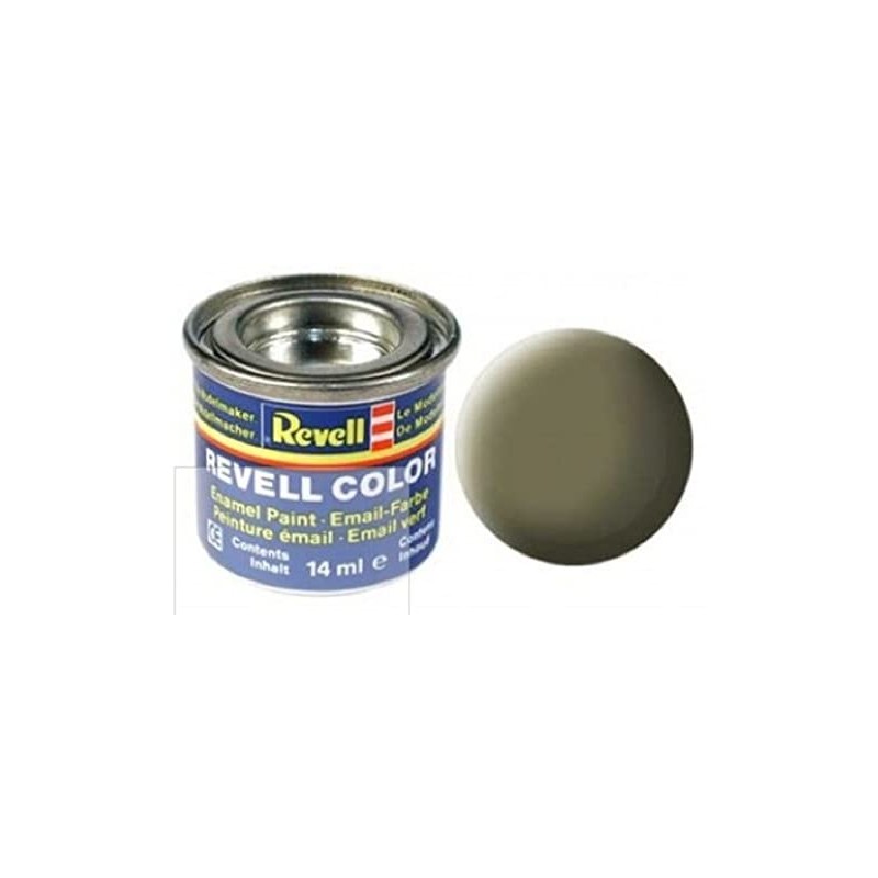 Revell - R45 - Peinture email - Olive clair mat