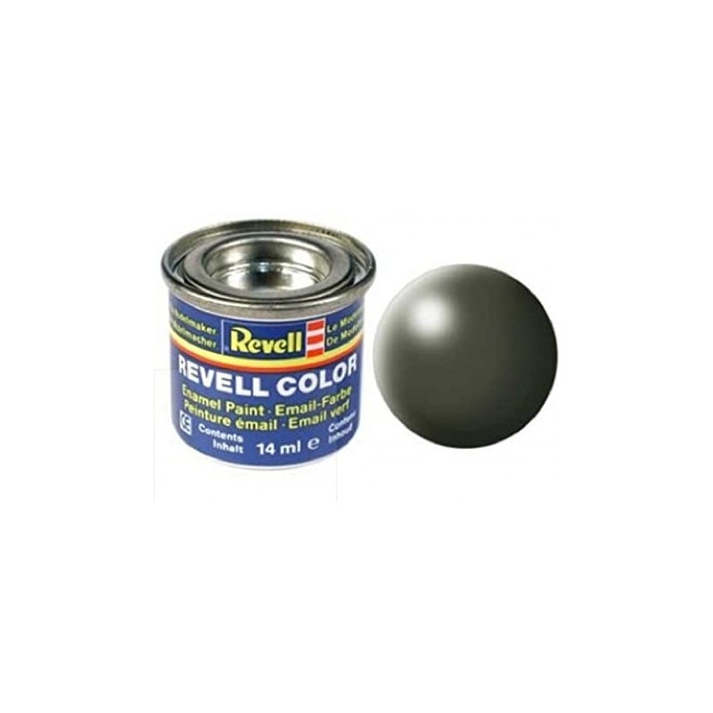 Revell - R361 - Peinture email - Vert olive semi-brillant