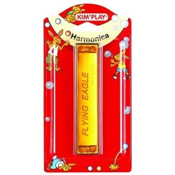 Kim Play - Harmonica en métal de 22 notes - 13 cm