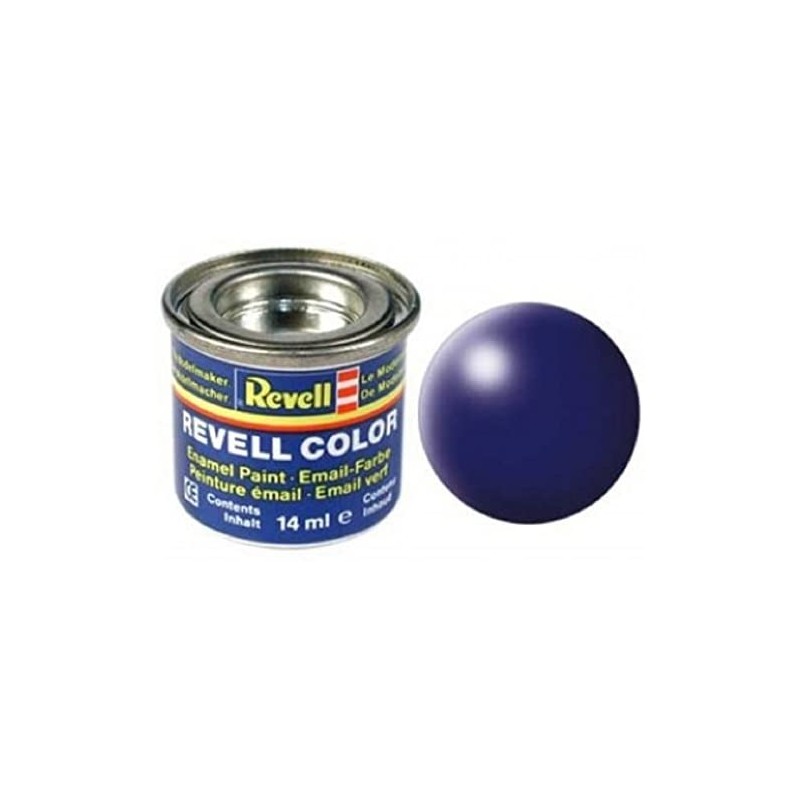 Revell - R350 - Peinture email - Bleu foncé semi-brillant