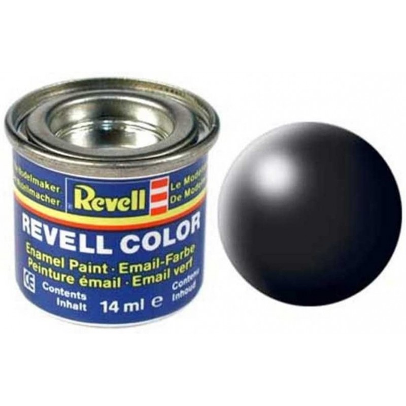 Revell - R302 - Peinture email - Noir semi-brillant