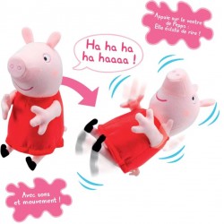 Giochi Preziosi - Peluche - Peppa Pig éclate de rire - 27 cm