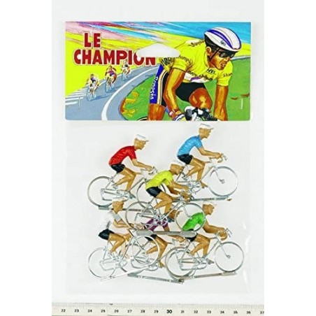 Kim Play - Blister de 6 champions coureurs cyclistes