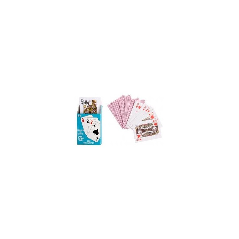 Jeu de société - Mini jeu de 54 cartes