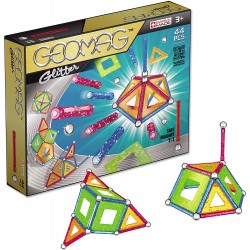 Geomag - Jeu de construction magnétique - Glitter - 44 pièces