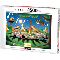 Nathan - Puzzle 1500 pièces - Le banquet - Astérix