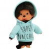 Bandai - Peluche Monchhichi - Kiki avec sweat - 20 cm