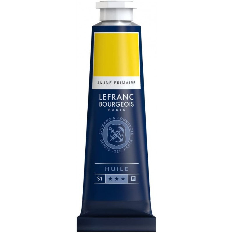 Lefranc Bourgeois - Huile Fine - 40ml - Jaune Primaire