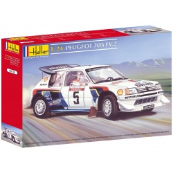 Heller - Maquette - Voiture - Peugeot 205 EV 2