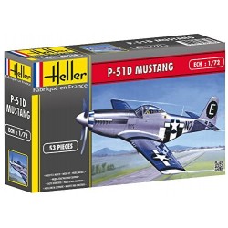 Heller - Maquette - Avion - P-51 D Mustang