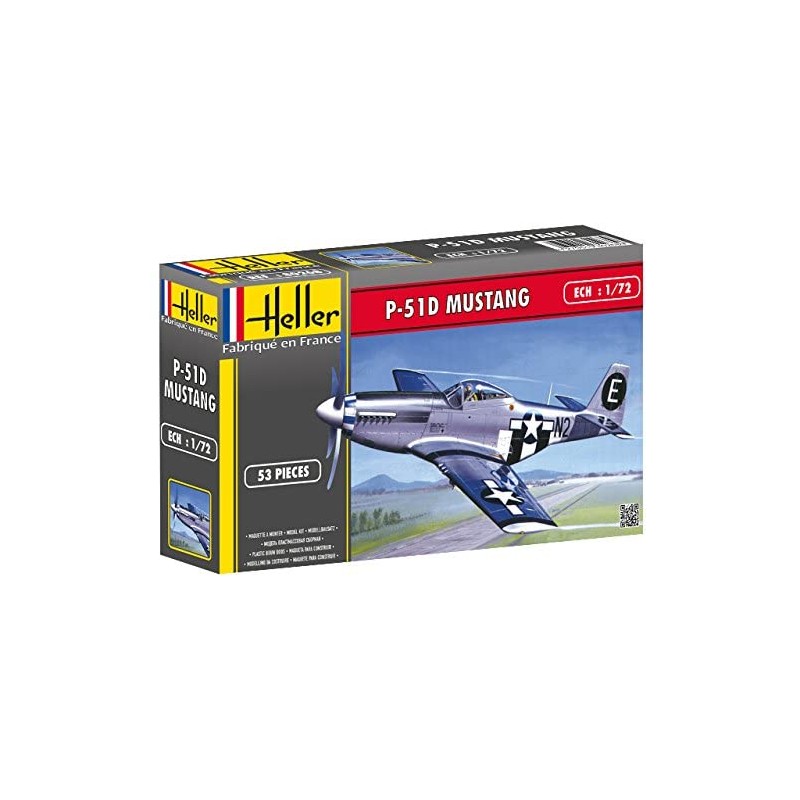 Heller - Maquette - Avion - P-51 D Mustang