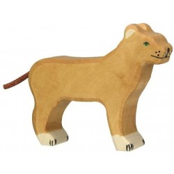 Holztiger - Figurine animal en bois - Lionne
