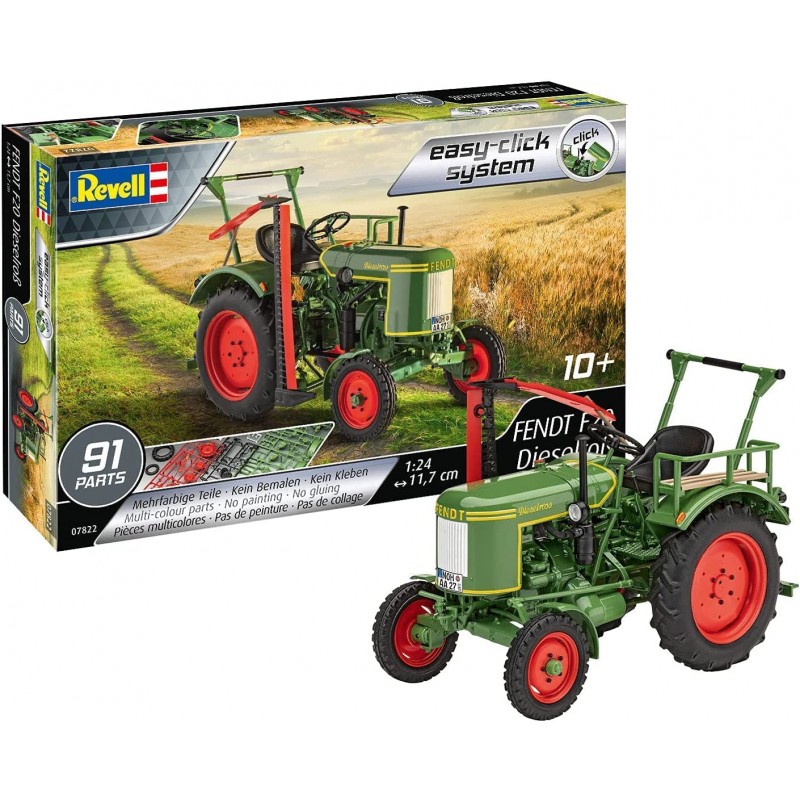 Revell - 7822 - Easy-Click Tracteur - Fendt f20 dieselross