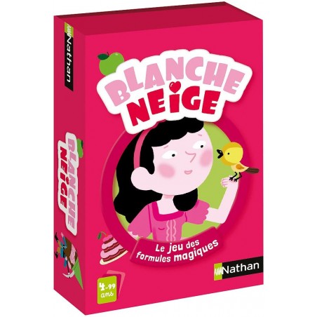 Nathan - Blanche Neige - Jeu de cartes pour enfant dès 4 ans - Jeu d'observation et de rapidité