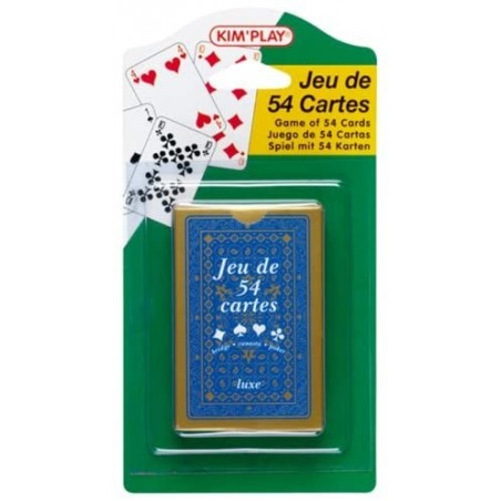 Kim Play - Jeu de 54 cartes luxe