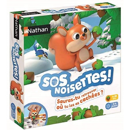Nathan - Jeu de société - SOS Noisettes
