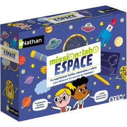 Nathan - Jeu de société - Mission labo espace - Kit scientifique