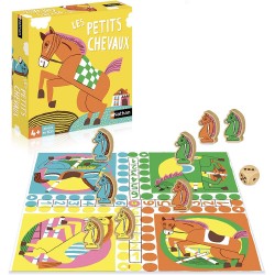 Nathan - Jeu de société - Jeu de petits chevaux